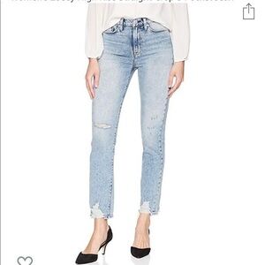 Hudson Jeans Zoeey High Rise Straight Crop